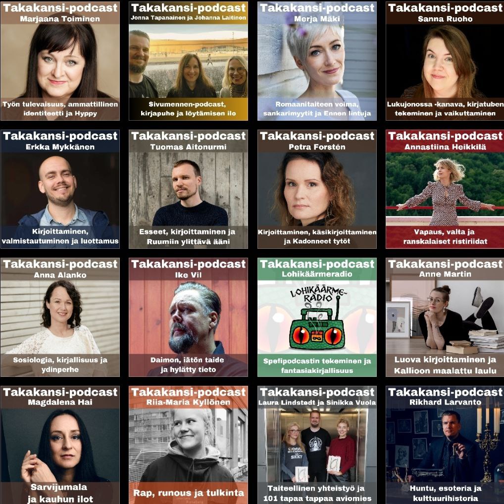 Tervetuloa kuuntelemaan Takakansi-podcastia!